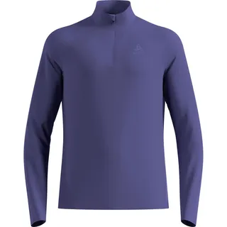 Odlo Herren Essential Ceramiwarm Half Zip Longsleeve (Größe XXL, lila)