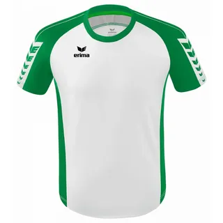 Erima Six Wings Trikot Weiß/Smaragd Junior - Weiß