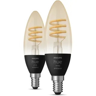 Philips LED-Lampe E14 4W 350 lm warm- bis kühlweiß 2 St.