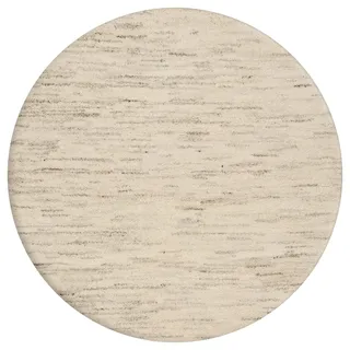 THEKO »Hadj Uni« rund 25 mm Höhe echter Berber Teppich, reine Wolle, handgeknüpft,