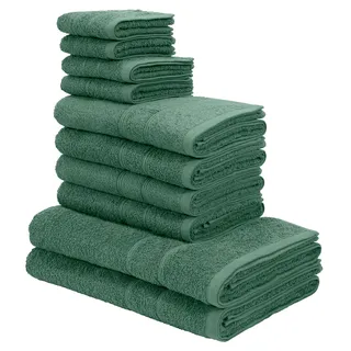 OTTO home Inga Handtuchset 5-tlg. grün
