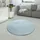 Fellteppich »Rabbit 780«, rund, Kunstfell, Kaninchenfell-Haptik, echter Kuschelteppich, Uni-Farben