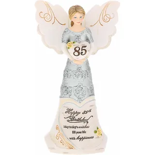 Pavilion Gift Company 65. Geburtstag – 15,2 cm Engel mit Herz, Beige