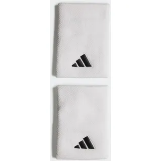 adidas Unisex Tennis Wristband Large Sweatband, White/White/Black, M