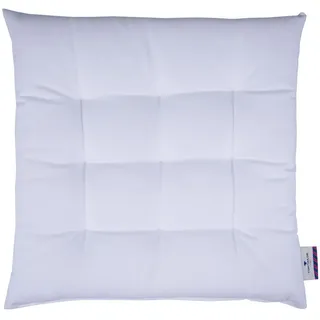 Tom Tailor Sitzkissen MIT 9 Punkt-Steppung Dove , Weiß , Textil , 40x5x40 cm , Oeko-Tex® Standard 100 , Heimtextilien, Wohntextilien, Sitzkissen