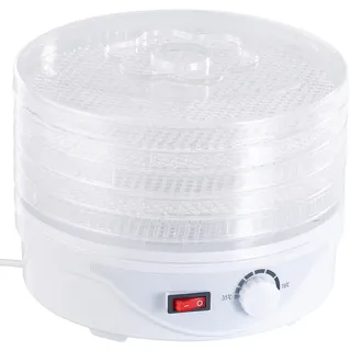 Rosenstein & Söhne Dörrgerät: Kompakter Dörrautomat DH-25.k mit 5 Dörr-Einsätzen, 245 Watt (Doerrautomat, Dörrgerät Dörrautomat, Einkochautomat)