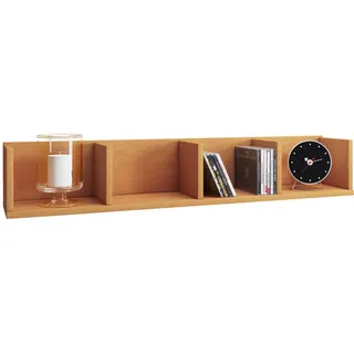VCM Wandregal Honsa 97 x 15 x 17 cm Buche