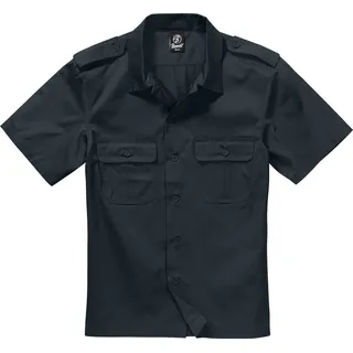 Brandit Textil Kurzarmhemd Schwarz M