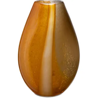 RITUALI Domestici - Sullatela Vase Amber Creme L, 20,5 x 13 x 33 cm, Kollektion aus Glas