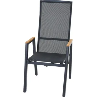 Siena Garden Bologna Dining Sessel 56,5 x 75,5 x 113,5 cm anthrazit