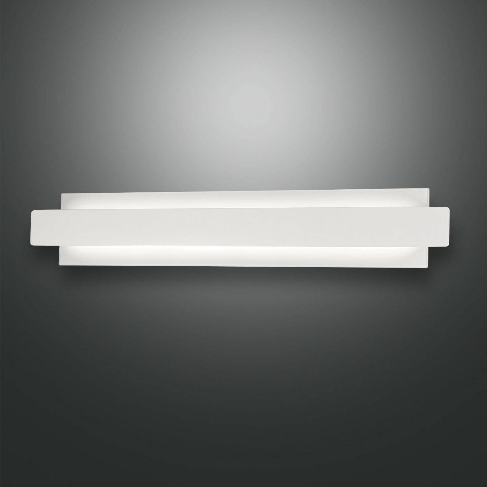 Bild von LED Wandleuchte Regolo mit Metallfront weiß