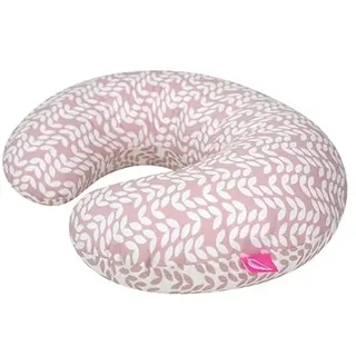 Mother hood Stillkissen ergonomisch, Öko-Tex Standard 100, Blatt rosa Classic