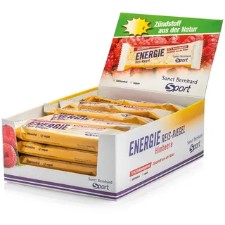 Sanct Bernhard Sport Energie Reis-Riegel Himbeere 20er-Box - 1000 g
