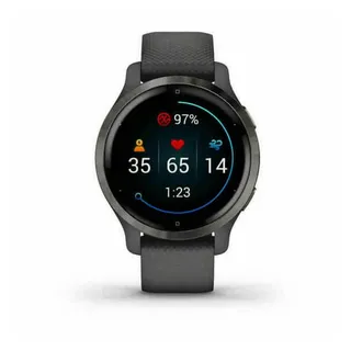 Garmin Venu 2S 40 mm Silikonarmband schiefergrau