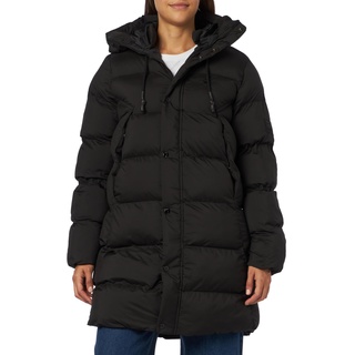 G-STAR RAW Damen Whistler Parka Puffer wmn, Schwarz (dk black D23535-D199-6484), S