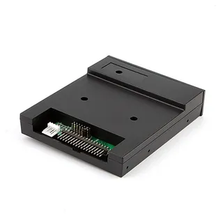 EMUKOEP Diskettenlaufwerk-zu-USB-Adapter-Treiber 13×10×3 3,5 1000 Diskettenlaufwerk-zu-USB-Emulator-Simulation Musiktastatur-Laufwerk Disketten-Emulator
