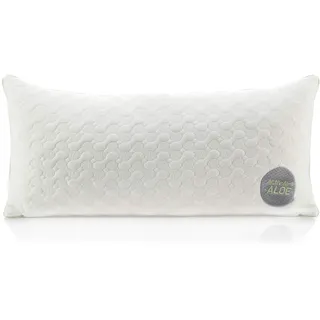 Vitapur Kopfkissen 40 x 80 Aloe Vera - Kühl im Sommer, Warm im Winter - No.1. Seitenschläfer Kissen mit beruhigender Wirkung - Sehr Atmungsaktiv