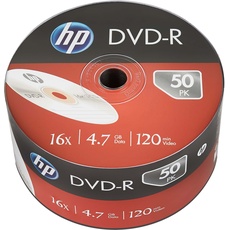 Bild von DVD-R 4.7GB/120Min, HP DME00070 (VE50)