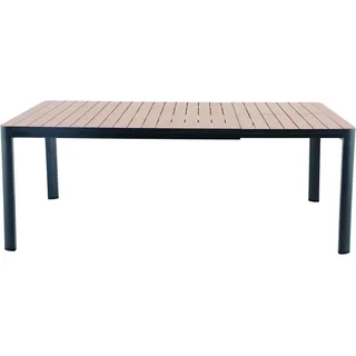 MWH Minto Ausziehtisch Aluminium 150/210x150x76 cm