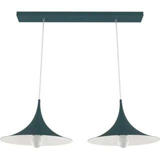 Louie Pendelleuchte Spuren Zweifarbige Matt - Blau