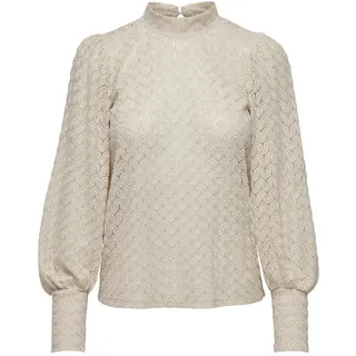 Jdy Jdyavery L/S Lace Top Jrs Noos Beige XL