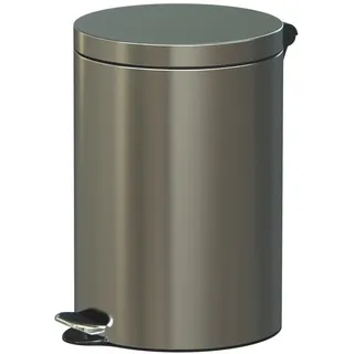 Alda Treteimer Mülleimer 20 L Abfalleimer Papierkorb Tonne F613B matt - Schwarz