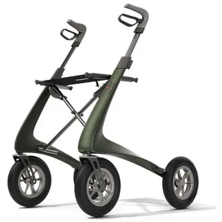 byAcre Carbon Overland Rollator metallic-grün 1 St