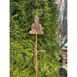 Edelrost Regenmesser Buddha