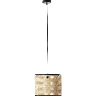 Brilliant Wiley 1-flg. 30 cm rund Rattan/Metall beige