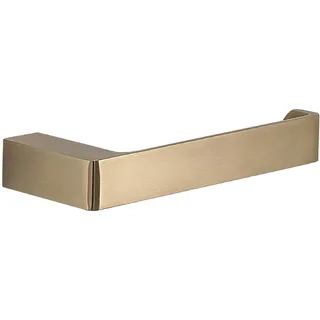 Gedy PIRENEI Toilettenpapierhalter für Badezimmer, Mattgold, Messing, PVD-Behandlung, 16,6 x 6,6 x 2,6 cm