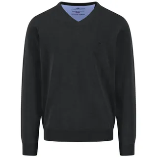 FYNCH-HATTON Herren Pullover schwarz unifarben, schwarz, Herbst/Winter 2025/2026