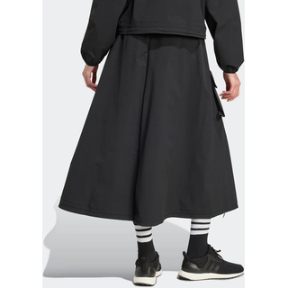 Sommerrock ADIDAS SPORTSWEAR "CITY TECH CARGO", Damen, Gr. S, schwarz, Obermaterial: 88% Polyamid, 12% Elasthan, Röcke Sommerrock, Cargo-Rock aus Ripstop Material