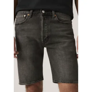 Bermudas LEVI'S "501 ORIGINAL SHORTS", Herren, Gr. 36, N-Gr, neo nights shorts, Denim/Jeans, Obermaterial: 99% Baumwolle, 1% Elasthan, normal kniefrei, Hosen Bermudas, Jeans-Bermudas mit Stretch, der Klassiker 501 ORIGINAL