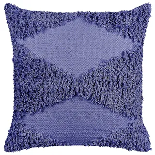 Beliani Rhoeo Dekokissen 45 x 45 cm Lila