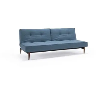 Innovation Living Schlafsofa Mikrofaser 2-Sitzer Blau