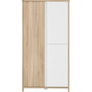 Galipette Babyzimmer-Komplettset »Sasha« Set, Bett, Wickelablage, Kleiderschrank, Kommode und kleines Bücherregal, 5 Stk. tlg., weiß