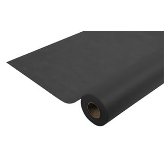 Pro Nappe Tischdecke R782521I Einweg-Tischdecke aus Spunbond-Vlies Länge 25m Breite 1,20m (pro Rolle) Farbe Schwarz Reißfestes, wasserabweisendes und abwischbares Material