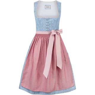 Stockerpoint Damen Dirndl Zora Kleid, Hellblau, 36 EU