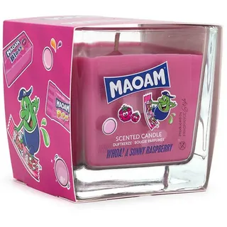 Duftkerze Maoam , Pink , Naturmaterialen, Glas, Textil , 8 cm , Dekoration, Kerzen & Kerzenhalter, Duftkerzen
