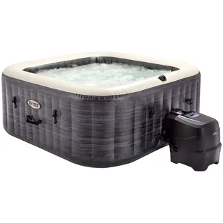 Intex PureSpa Deluxe Square GreyWood XXL Deluxe Whirlpool (128450)