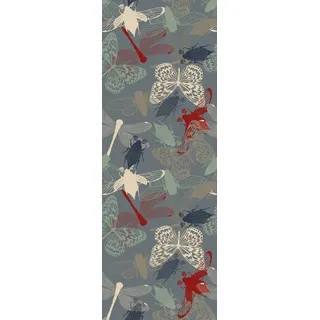 queence Vinyltapete »Fergie« Fellimitat   Motiv   Reptilienprägung   animal print   bedruckt   tropisch glatt 90x250cm, selbstklebend, kinderleichte Anbringung,, Sticker, bunt