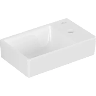 Villeroy & Boch Handwaschbecken Avento 43003L 360x220mm Rechteck Weiß Alpin - Weiß