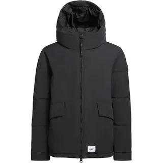 khujo Winterjacke "Winterjacke Gero-YM" mit Kapuze Warme Herren Outdoorjacke mit Kapuze, obrage grau