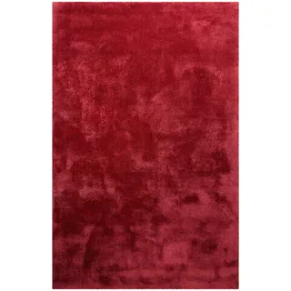 Homie Living Pisa Hochflorteppich 130 x 190 cm Rot