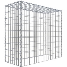 Bild Gabione, silbergrau, Maschenweite 5 10 cm