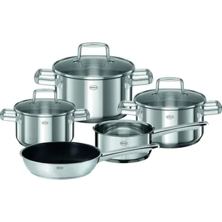 Rösle MOMENTS Topf-Set 5-tlg. Kochtopf + Kasserolle + Bratpfanne