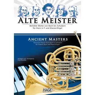 HAGE MUSIKVERLAG Alte Meister für Horn in F und Klavier/Orgel