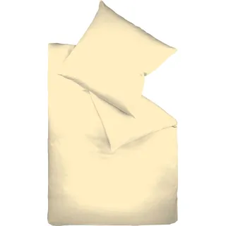 FLEURESSE Interlock Jersey Gelb 155 x 200 cm + 80 x 80 cm