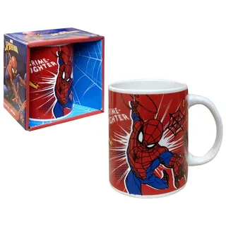 CARTOON Keramikbecher, Spiderman, Marvel, Becher, 350 ml, in Box