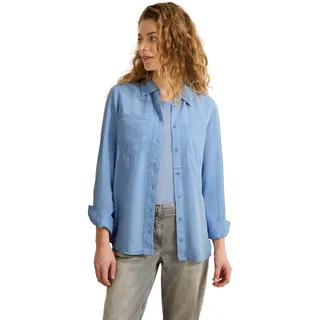 CECIL Bluse im Washed-Look